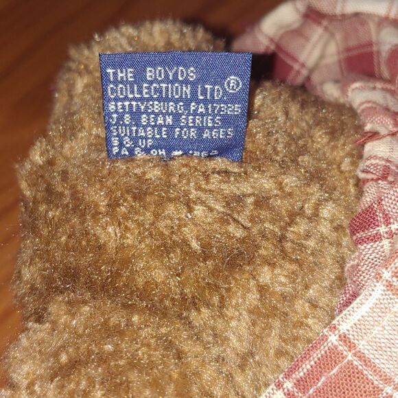 BOYDS BEARS PLUSH EUDEMIA Q. QUIGNAPPLE TJ BEST DRESSED - Picture 6 of 7